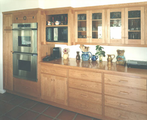 Greene and Greene kitchen southwest view
