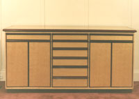 Birdseye and Purpleheart sideboard