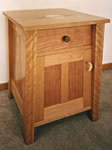 cherry craftsman "whimsical" night stand